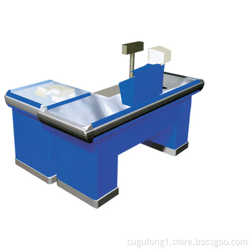 Checkout Counter with Belt & Motor